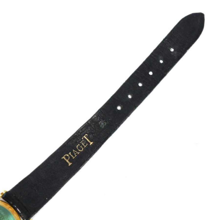 美品 正規品 ピアジェ Piaget 手巻腕時計 WG 97119 PIAGET ピアジェ ホワイトローマダイアル・手巻き時計・1980年代