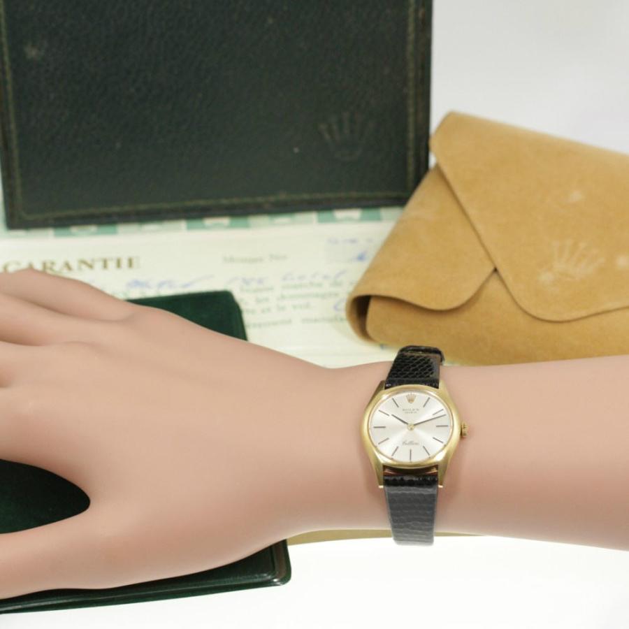 ROLEX（ロレックス） チェリーニ・手巻き時計 グレー文字盤 金 Cellini