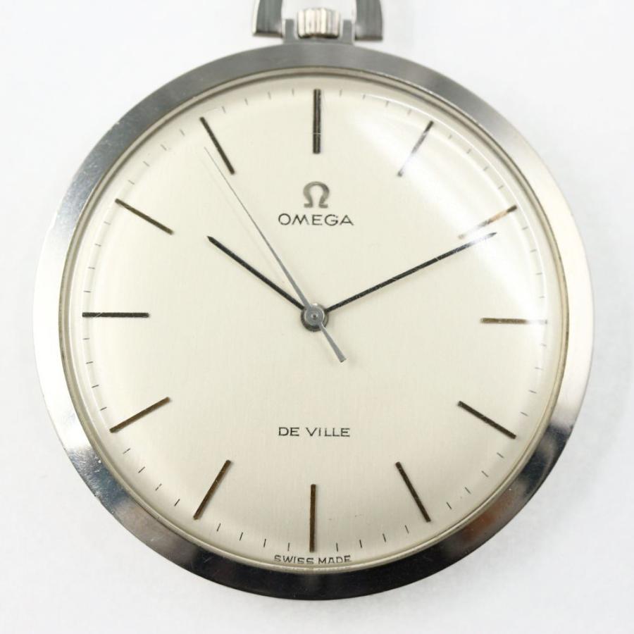 OMEGA オメガ　腕時計　手巻き　稼働中 OMEGA オメガ 手巻き懐中時計/SS/stainless steal-51.1g