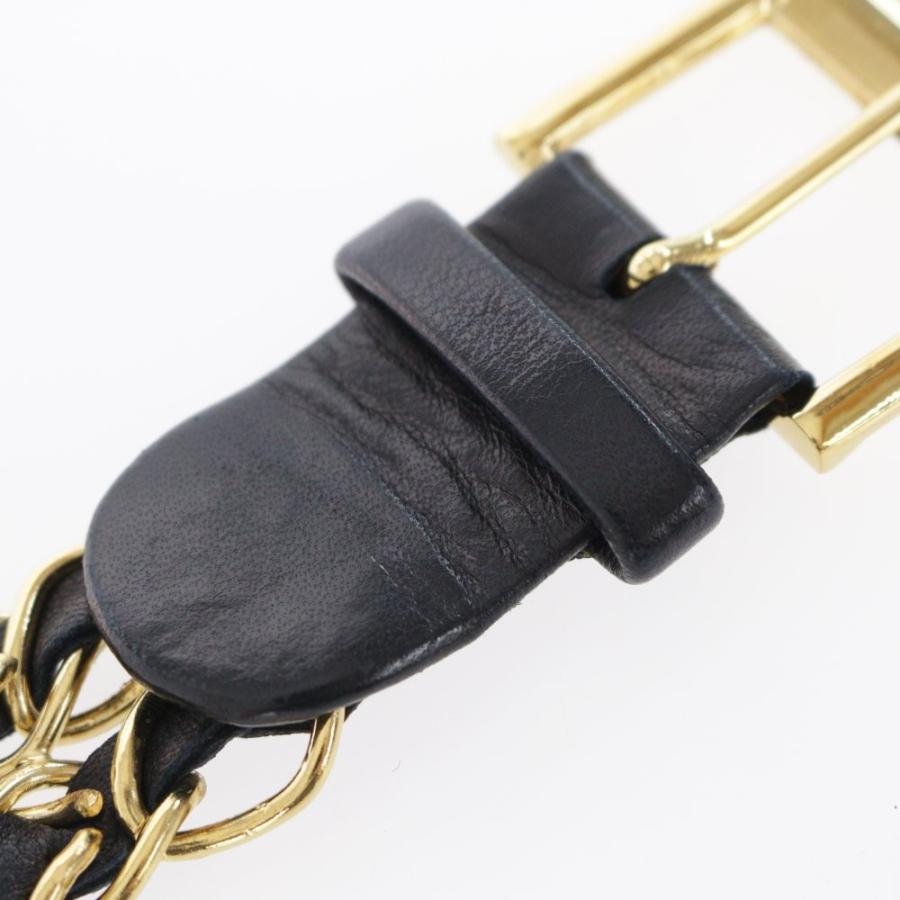 CHANEL シャネル ゴールドチェーンベルト/ブラック/CHANEL/RF3