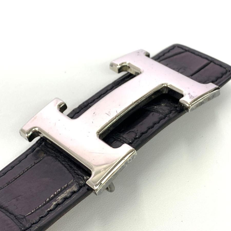 HERMES（エルメス） コンスタンス・Hベルト・クロコポロサスマット