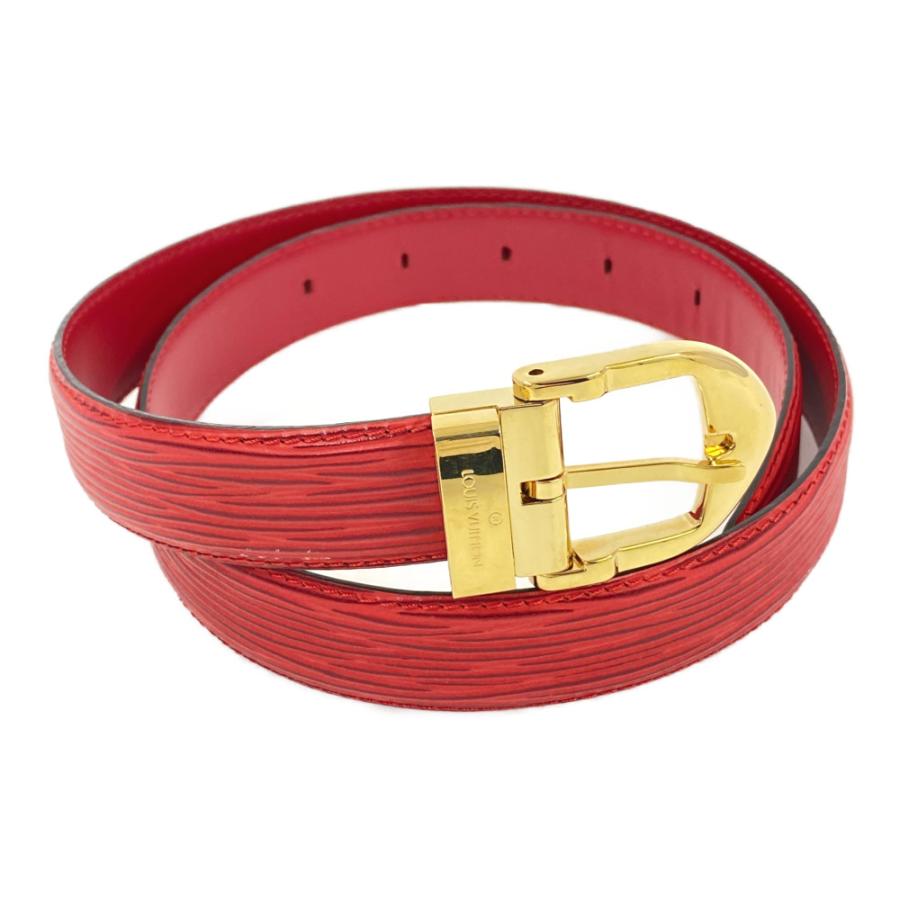 LOUIS VUITTON エピ サンチュールクラシック ベルト レッド LOUIS VUITTON エピ サンチュールクラシック ベルト レッド