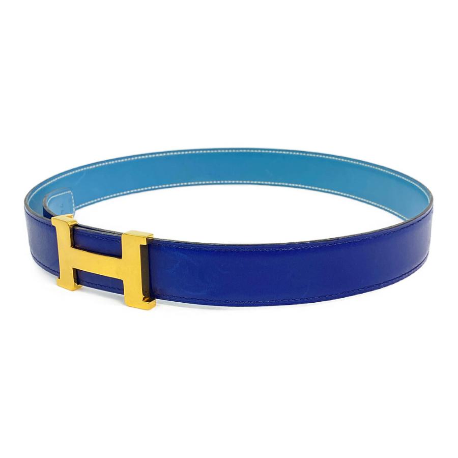 HERMES エルメス ベルト/ブルーロワイヤル×ブルージーン/HERMES