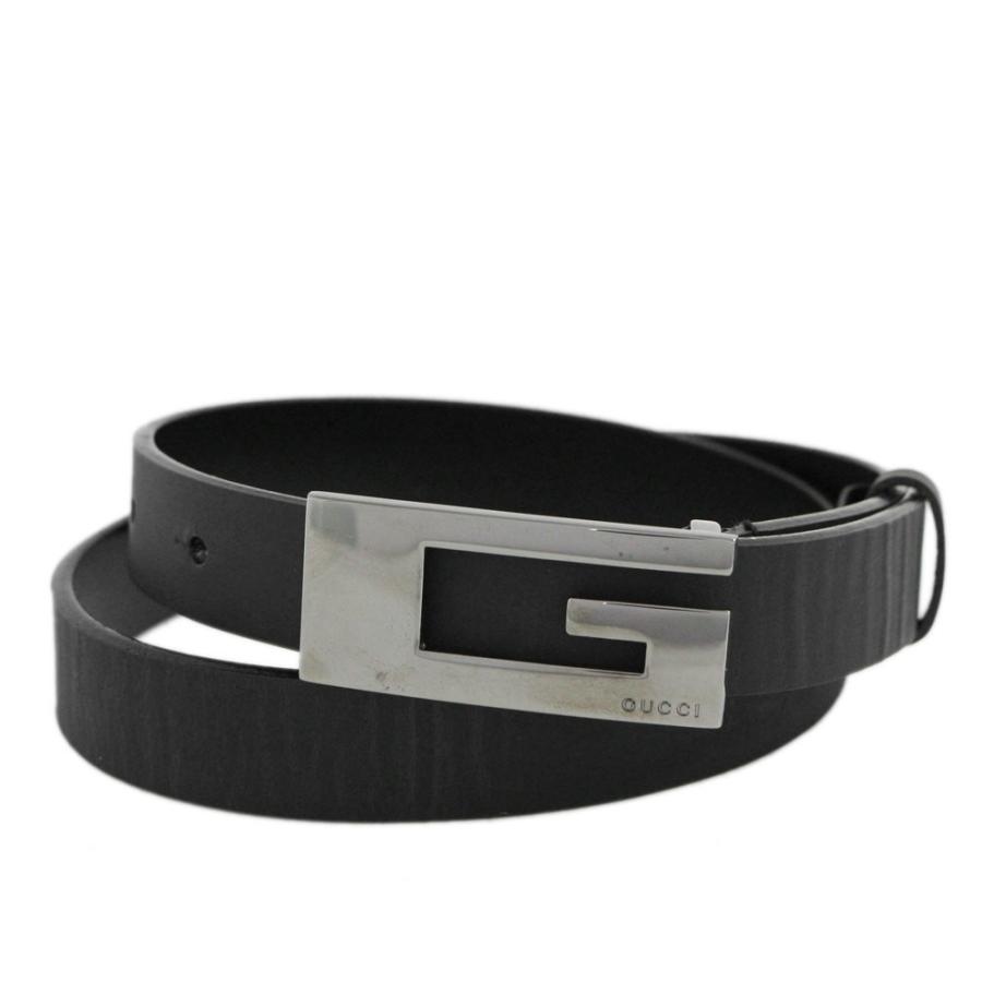 GUCCI グッチ ロゴモチーフ・スリムベルト/70.28.036.2194