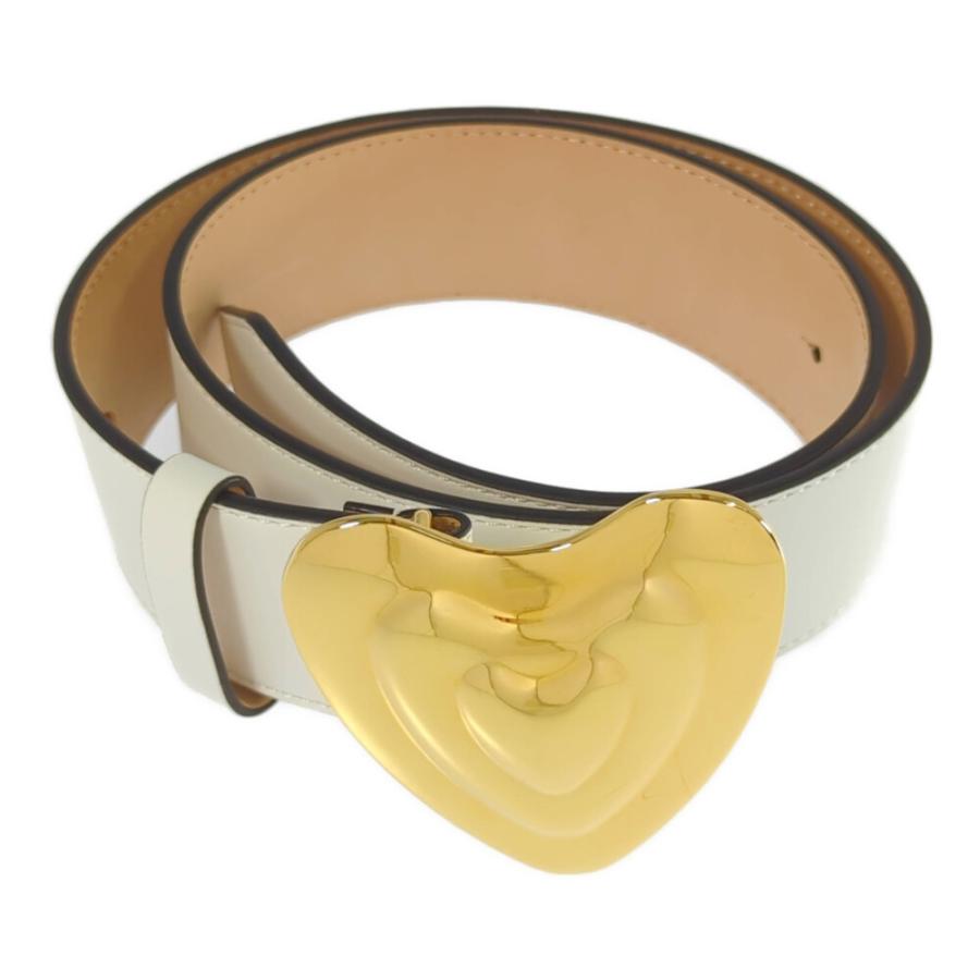 ESCADA エスカーダ ハートバックル・レザー ワイド ベルト/5030689  