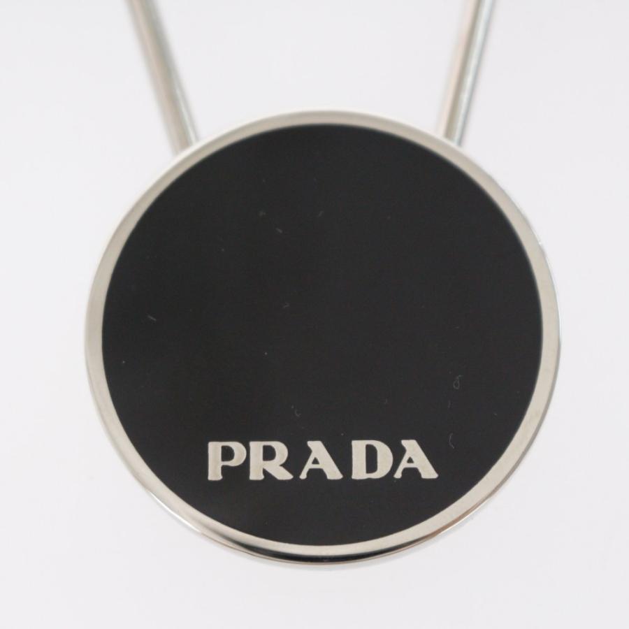 PRADA ロゴプレート キーホルダー PRADA（プラダ） ロゴプレート キーリング・キーホルダーキーケース