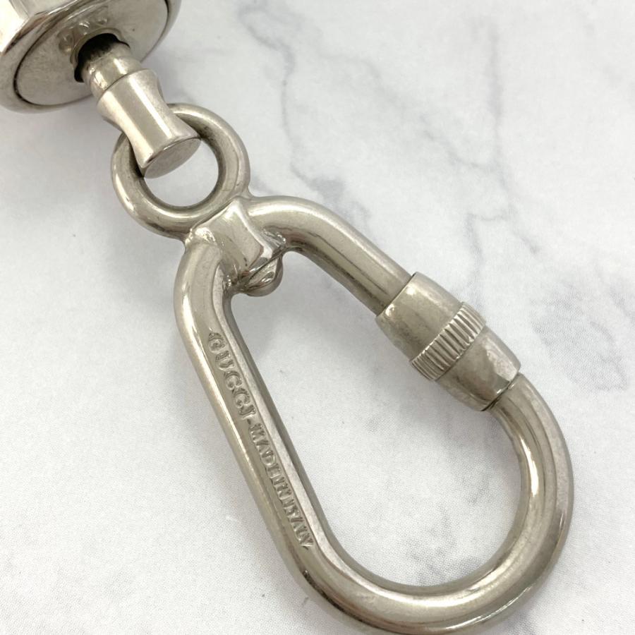 GUCCI グッチ オールドグッチ ロゴ カラビナ キーリング GUCCI グッチ オールドグッチ ロゴ カラビナ キーリング
