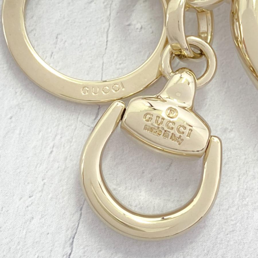 GUCCI グッチ バンブー・ハート ホースビット バッグチャーム GUCCI グッチ バンブー・ハート ホースビット バッグチャーム