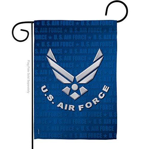 Breeze Decor US Air Garden Flag Armed Forces USAF Official Licensed United 旗