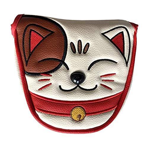 新製品情報も満載 ゴルフパターカバー キャラクター ヘッドカバー ゴルフ Fityle F 海外のより良い商品をお取り寄せ致します マレットカバー Puレザー クラブカバー ゴルフ Www Ksc Kcf Org