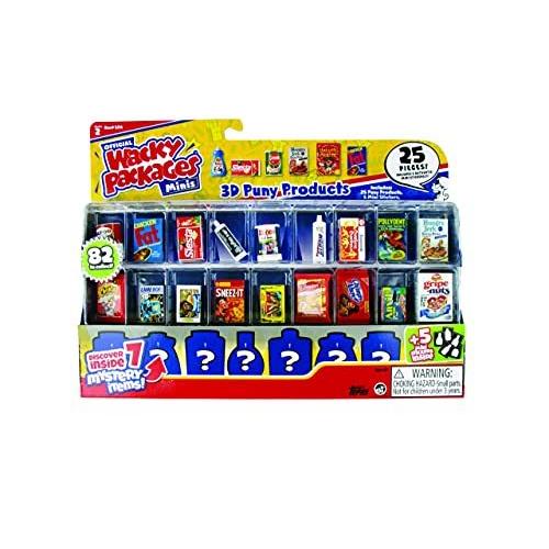 Official Wacky Packages Minis Series 2 3D Punny Products - 25 Pieces