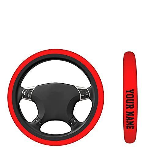 Custom Car Steering Wheel Protective Cover - Add Your Image and Text Car Wh 車椅子カバー、タイヤカバー