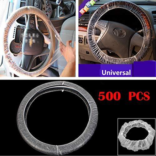 50 100 500ピース 車用ハンドルカバー ユニバーサル使い捨てプラスチックカバー用 500 有名な高級ブランド