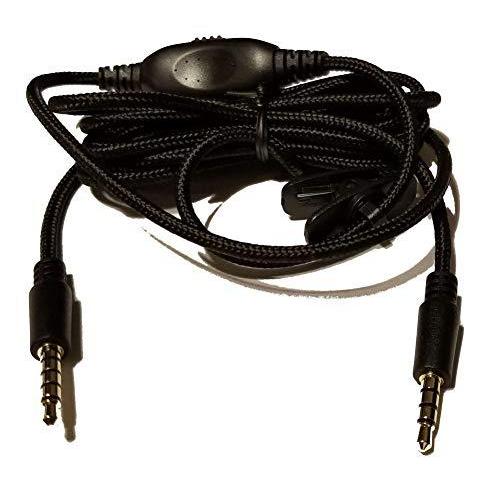 ienza Replacement 2M / 6FT Aux Cable with Inline Mute Switch Compatible wit イヤホンマイク、ヘッドセット ienza Replacement 2M / 6FT Aux Cable with Inline Mute Switch Compatible wit イヤホンマイク、ヘッドセット