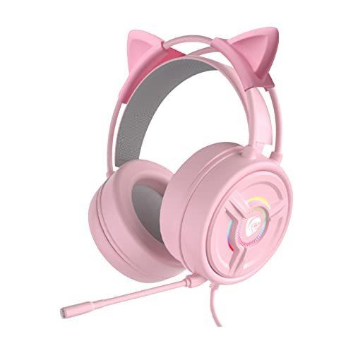 大特価 Ps4 For Mic With Headset Gaming Stereo Pink Charts Dress 海外のより良い商品をお取り寄せ致します For Pc One Xbox 周辺機器 Www Essegtogo Com