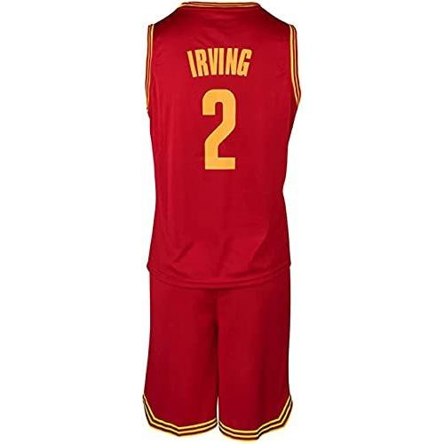James Lebron Red/Navy Kids Basketball Jersey Shorts Set Youth Sizes (Red Ir ユニフォーム