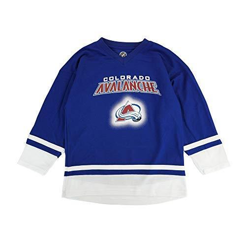 海外のより良い商品をお取り寄せ致します！0uterstuff コロラド・アバランチ NHL ユース ブルー ファッション ジャージー L/14-16 ブルー