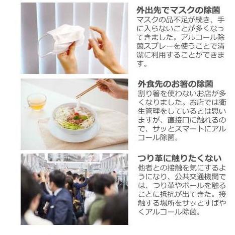 感染防止に 日本製 ミントがほのかに香る手軽にアルコール除菌 携帯アルコール除菌スプレー Smv 351 Smv 351 Rguild Yahoo 店 通販 Yahoo ショッピング