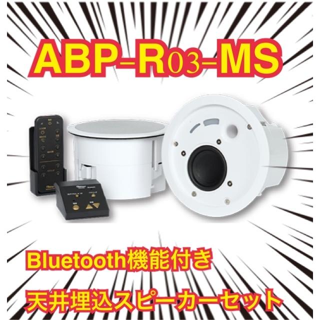 ABP-R03-MS Abaniact アバニアクト Bluetooth天井埋込スピーカーセット