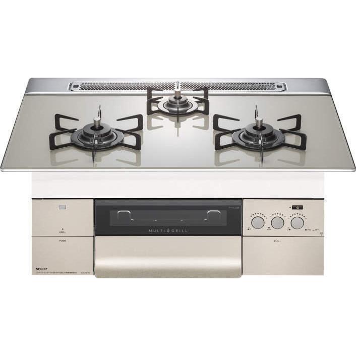 アールエイ N3S11PWAS6STEC-LPG ノーリツ ビルトインコンロ プロパンガス PROGRE プログレ エレガントグレーガラストップ 幅75cm :N3S11PWAS6STEC-LPG:アールエイチ 通販 ビルトイン NORITZ ビルトインガスコンロ 幅75cm プロパンガス