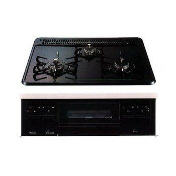 PD-N36 プロパンガス ビルトインガスコンロ 3口 60cm幅 ホーロートップ