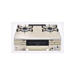 リンナイ ガステーブル RTS65AWK14R-CR ラクシエ パールクリスタル 強火力：右 前面パネル シャンパン