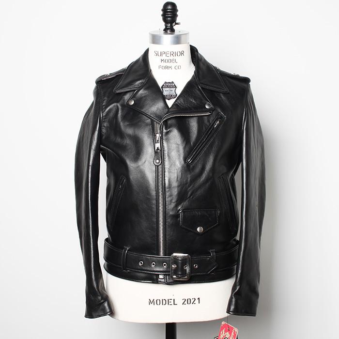 ショット 217US シープ ワンスター ライダース ブラック Schott SHEEP