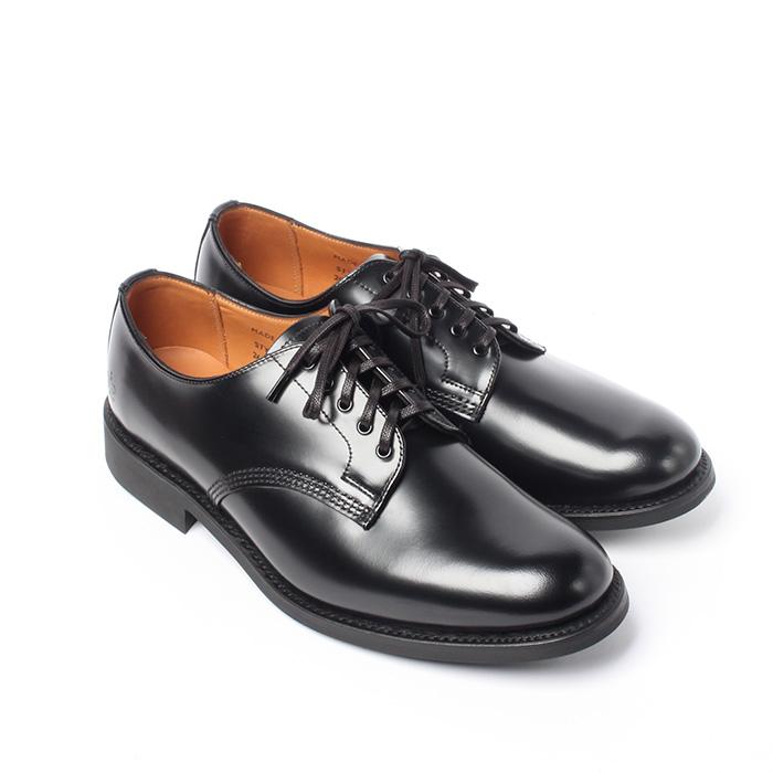 SANDERS サンダース 2246B MILITARY OFFICER SHOE BLACK ミリタリー オフィサー シュー ブラック 正規品の画像