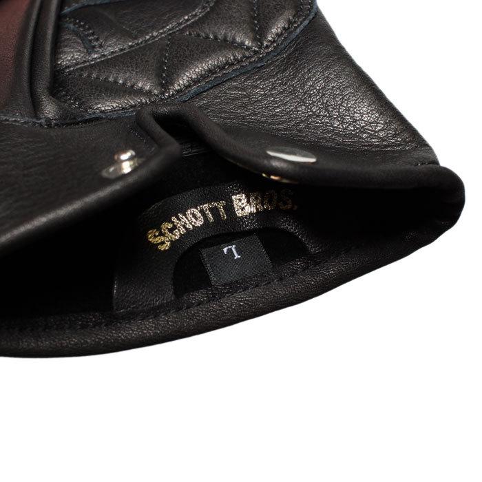 Schott ショット ONE STAR LEATHER GLOVE ワンスター レザーグローブ