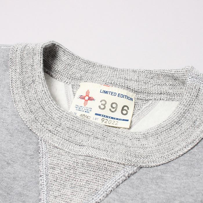 Two Moon V-guset Set-in Sleeve Sweat トゥームーン 両V丸胴 
