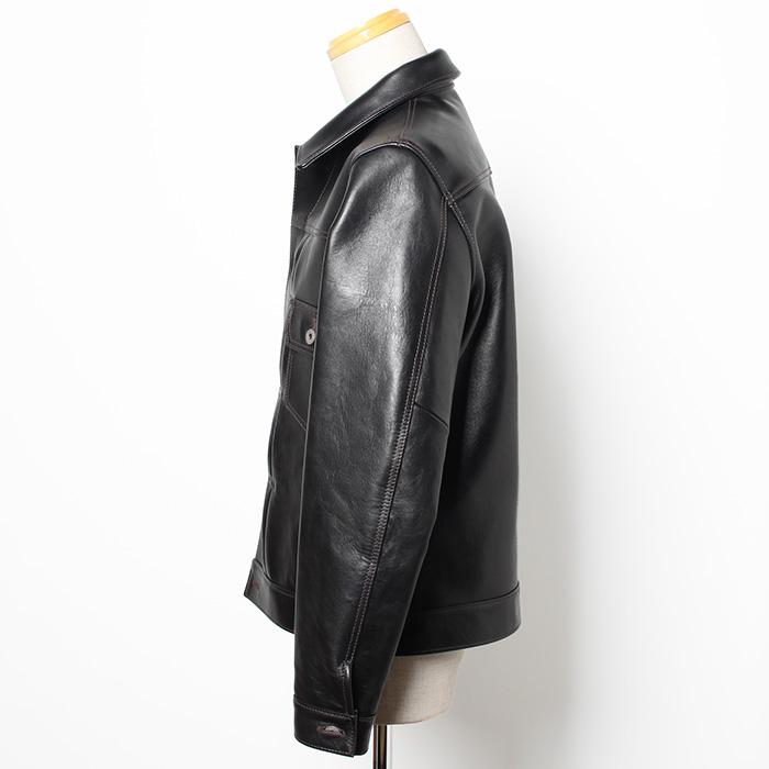 Y'2 LEATHER ワイツーレザー ECO HORSE TYPE I JEAN JACKET EB-140