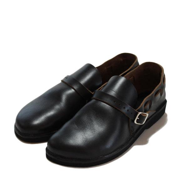 フェルナンドレザー ミドルイングリッシュ ブラック コンフォートシューズ FERNAND LEATHER MIDDLE ENGLISH BLACK