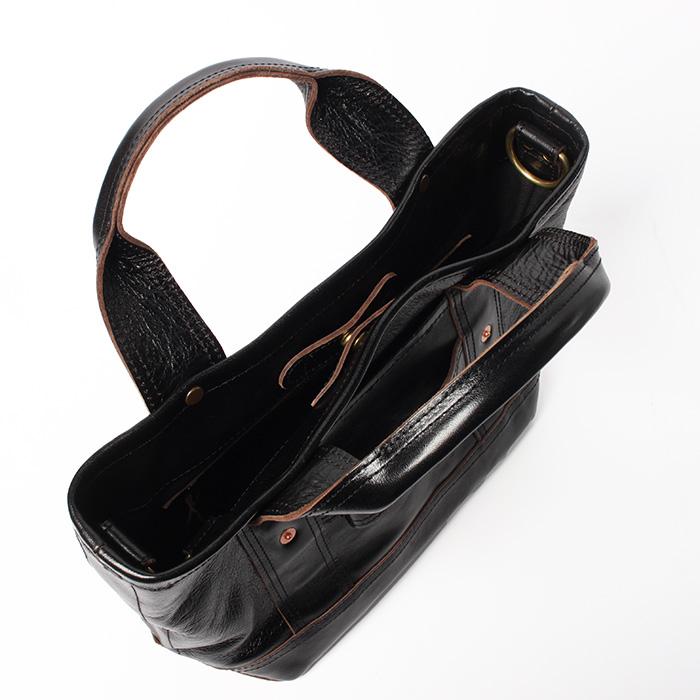 INCEPTION インセプション HORSE HIDE COAL BAG (SMALL) IPHSB-17 ホースハイド コールバッグ スモールの画像