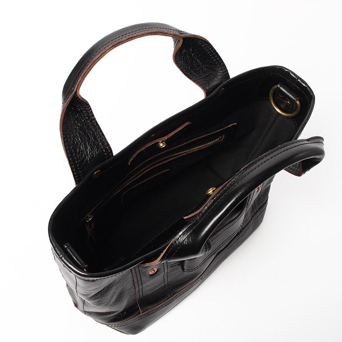 INCEPTION インセプション HORSE HIDE COAL BAG (SMALL) IPHSB-17 ホースハイド コールバッグ スモールの画像