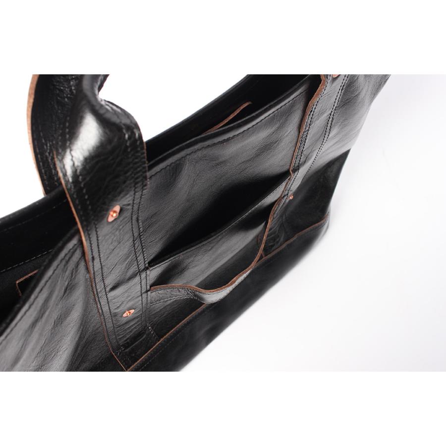 INCEPTION インセプション HORSE HIDE COAL BAG (MEDIUM) IPHSB-18  ホースハイド コールバッグ ミディアムの画像