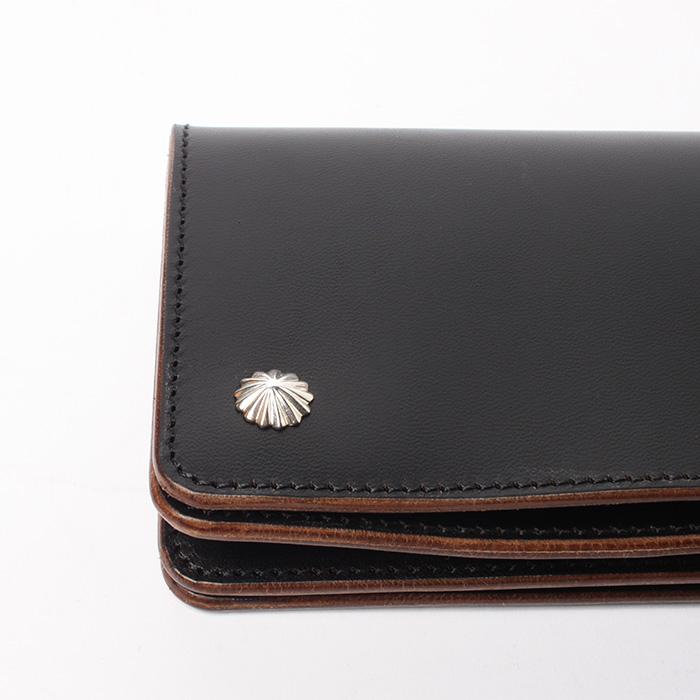 INCEPTION インセプション HORSE BUTT LEATHER TRUCKER WALLET(LONG) Silver Concho Custom シルバーコンチョカスタムの画像