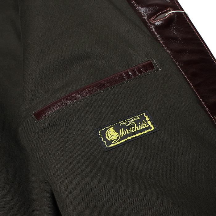 Y'2 LEATHER ワイツーレザー ANILINE HORSE 1ST TYPE JEAN JACKET BROWN アニリンホース 1STタイプ Gジャケット ブラウン LB-140の画像