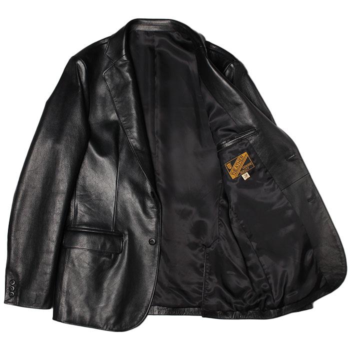 Y'2 LEATHER ワイツーレザー STEER OIL 2B TAILORD JACKET ステアオイル 2B テイラードジャケット（別注品）の画像