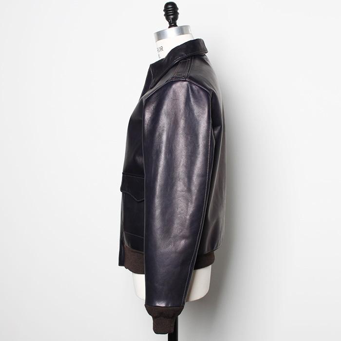 SALE] Y'2 LEATHER ワイツーレザー INDIGO HORSE Type A-2 インディゴ