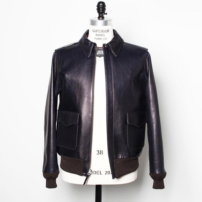 希少 48 Y'2 LEATHER インディゴホース 2nd レザージャケット INDIGO HORSE（インディゴホース） | Y'2 LEATHER