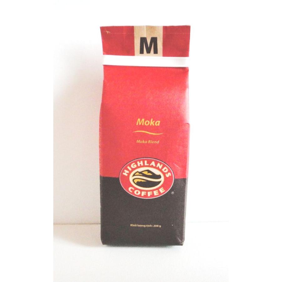 ベトナムコーヒー HIGHLANDS COFFEE ハイランズ コーヒー 200g MOKA