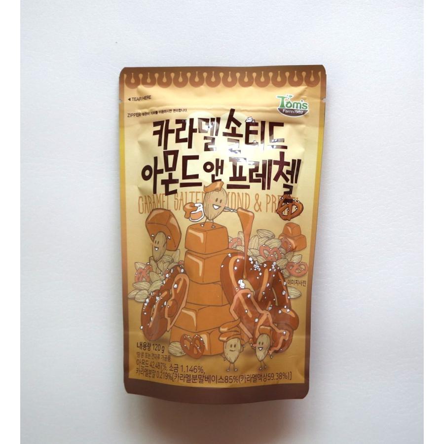 在庫限り【韓国 お土産 お菓子】Tom's ハニーバターアーモンド 3