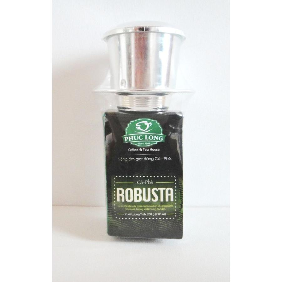 ベトナムコーヒー PHUC LONG フックロン コーヒー 200g Robusta
