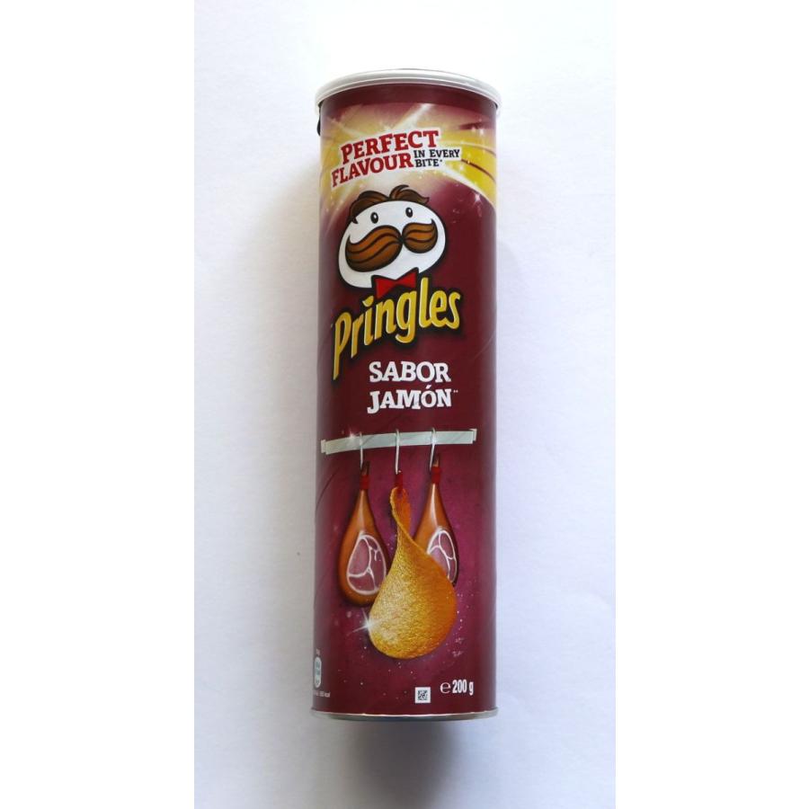 Pringles 生ハム味　4本セット　未開封コレクション用 新入荷2021【スペイン】スペイン限定 プリングルス 生ハム味 Pringles