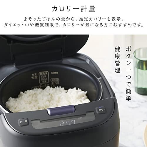 アイリスオーヤマ IHジャー炊飯器 5.5合 RC-ICA50-H グレー 5合 RC ICA50 グレー 1：0