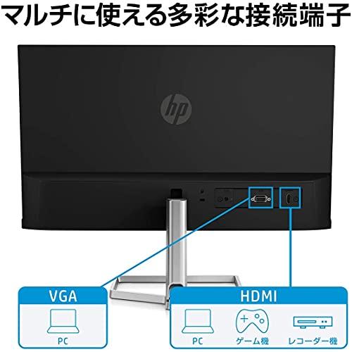 HP モニター 21.5インチ ディスプレイ フルHD 非光沢IPSパネル 超薄型