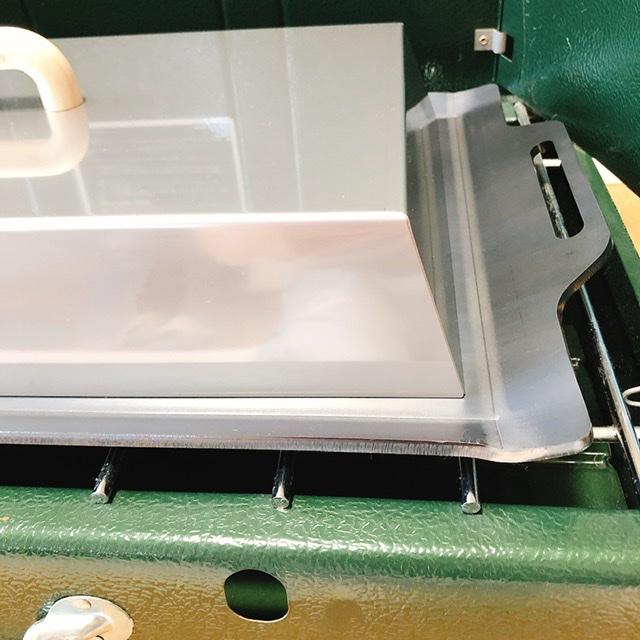 フタつき コールマン 413Hパワーハウス ツーバーナー 対応 鉄板 フタつき コールマン 413Hパワーハウス ツーバーナー 対応 鉄板