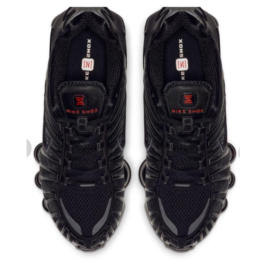 Nike w shox tl triple black ショックス27cm