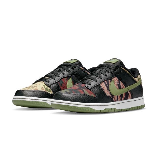 NIKE（ナイキ） NIKE DUNK LOW SE BLACK MULTI-CAMO ダンク LOW SE