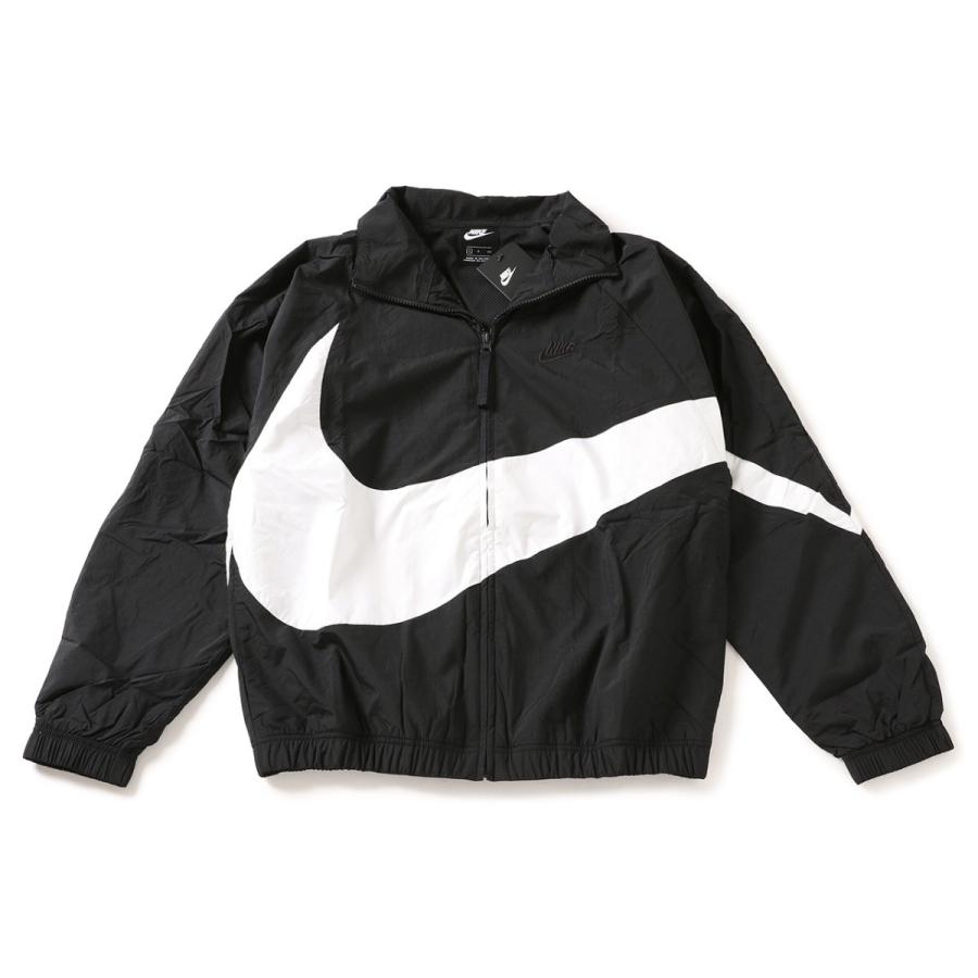 NIKE HBR STMT WOVEN JACKET ナイキ ビッグスウォッシュ - BLACK NIKE HBR STMT WOVEN JACKET ナイキ ビッグスウォッシュ - BLACK